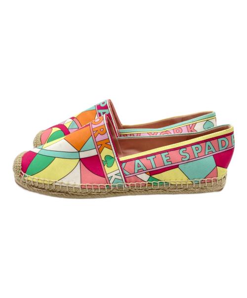 Kate Spade（ケイトスペード）Kate Spade (ケイトスペード) エスパドリーユ マルチカラー サイズ:7の古着・服飾アイテム