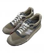 NEW BALANCEニューバランス）の古着「ローカットスニーカー」｜ベージュ