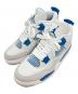 NIKE（ナイキ）の古着「AIR JORDAN 4 RETRO」｜ブルー×ホワイト