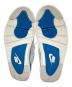 中古・古着 NIKE (ナイキ) AIR JORDAN 4 RETRO ブルー×ホワイト サイズ:UK9：16000円