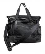 master-pieceマスターピース）の古着「MODEL -POTENTIAL BLACK LEOPARD メッセンジャーバッグ」｜ブラック