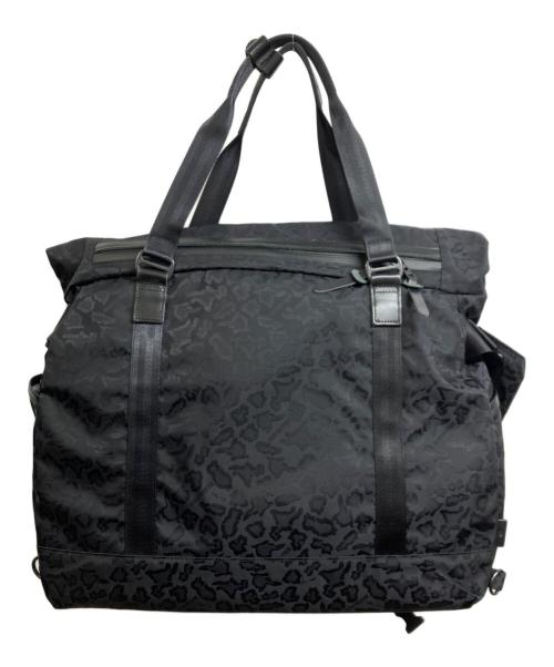 master-piece（マスターピース）master-piece (マスターピース) MODEL -POTENTIAL BLACK LEOPARD メッセンジャーバッグ ブラックの古着・服飾アイテム