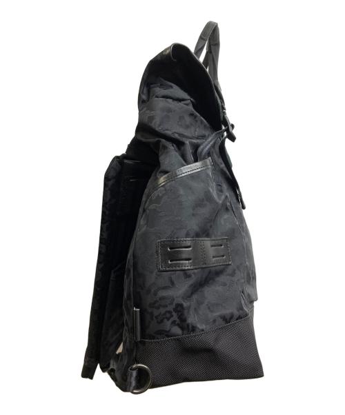 master-piece（マスターピース）master-piece (マスターピース) MODEL -POTENTIAL BLACK LEOPARD メッセンジャーバッグ ブラックの古着・服飾アイテム