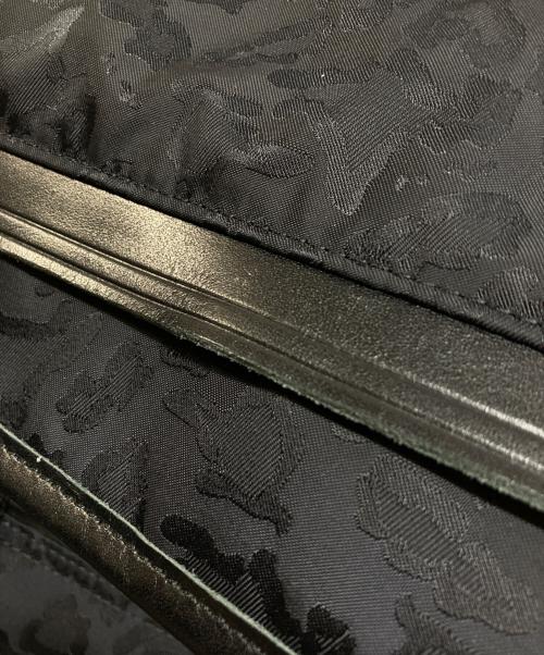 master-piece（マスターピース）master-piece (マスターピース) MODEL -POTENTIAL BLACK LEOPARD メッセンジャーバッグ ブラックの古着・服飾アイテム