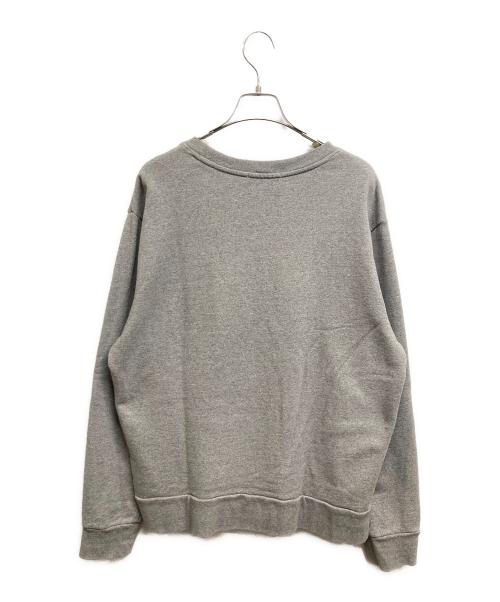 POLO RALPH LAUREN（ポロ・ラルフローレン）POLO RALPH LAUREN (ポロ・ラルフローレン) クルーネックスウェット グレー サイズ:Lの古着・服飾アイテム