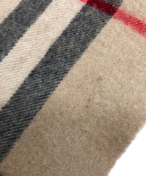 BURBERRY（バーバリー）BURBERRY (バーバリー) カシミヤマフラー ベージュの古着・服飾アイテム
