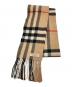 BURBERRY（バーバリー）の古着「カシミヤマフラー」｜ベージュ