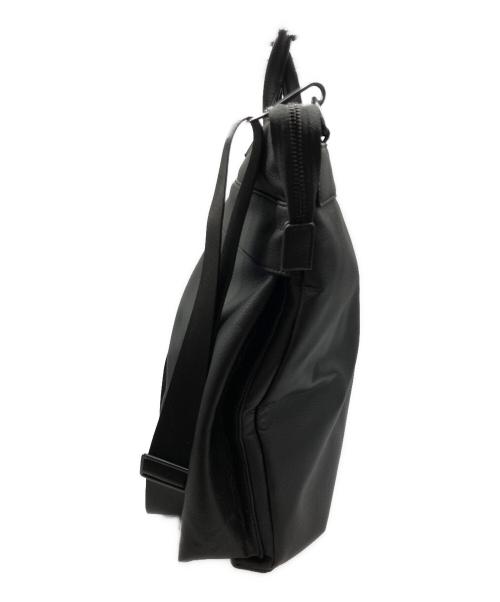 UNITED ARROWS（ユナイテッドアローズ）UNITED ARROWS (ユナイテッドアローズ) シンセティックレザーヘルメットバッグ ブラックの古着・服飾アイテム