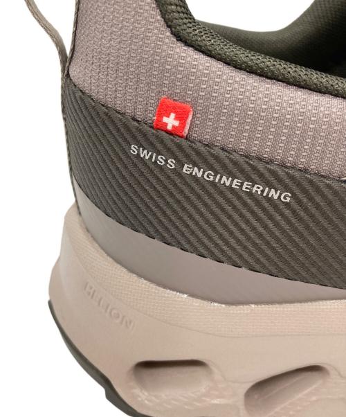 on（オン）on (オン) クラウドホライズン ウォータープルーフ  ハイキングシューズ グレー サイズ:UK8.5の古着・服飾アイテム