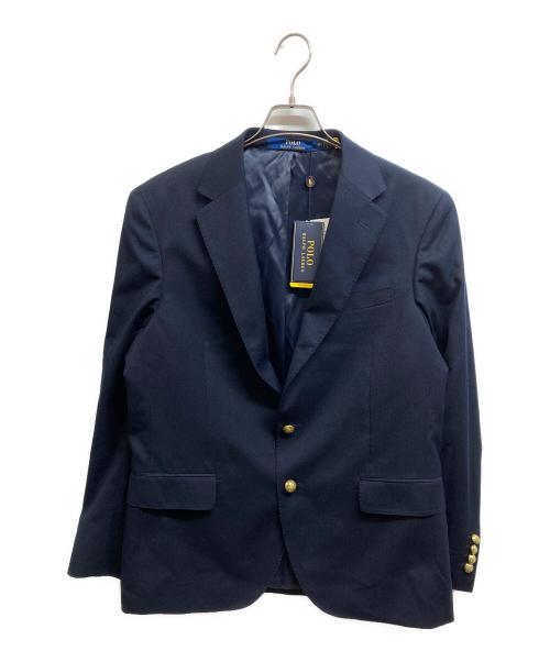 POLO RALPH LAUREN（ポロ・ラルフローレン）POLO RALPH LAUREN (ポロ・ラルフローレン) メタルボタン モダン ギャバジン ブレザー ネイビー サイズ:40S 未使用品の古着・服飾アイテム