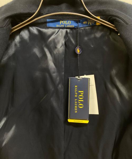 POLO RALPH LAUREN（ポロ・ラルフローレン）POLO RALPH LAUREN (ポロ・ラルフローレン) メタルボタン モダン ギャバジン ブレザー ネイビー サイズ:40S 未使用品の古着・服飾アイテム