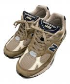 NEW BALANCEニューバランス）の古着「M991BTN ローカットスニーカー」｜ベージュ