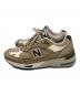 NEW BALANCE (ニューバランス) M991BTN ローカットスニーカー ベージュ サイズ:8 1/2：13000円