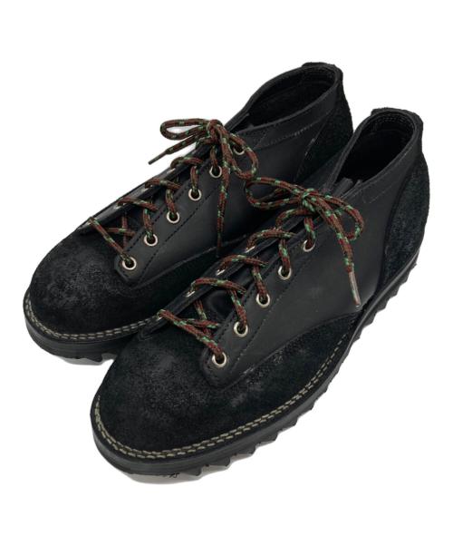 VIBERG BOOT（ヴァイバーグブーツ）VIBERG BOOT (ヴァイバーグブーツ) シャークソールスウェードシューズ ブラック サイズ:8の古着・服飾アイテム
