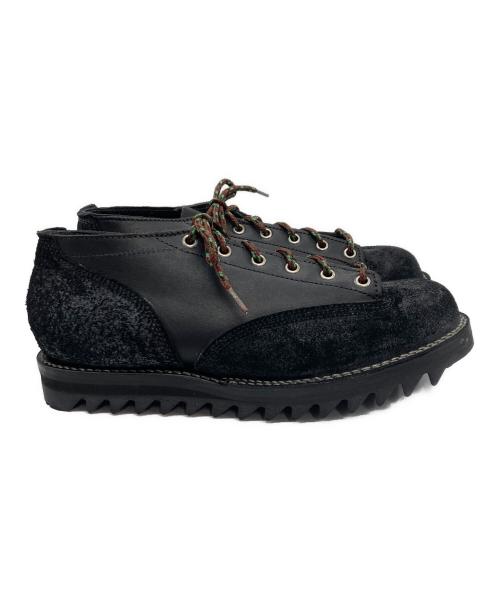 VIBERG BOOT（ヴァイバーグブーツ）VIBERG BOOT (ヴァイバーグブーツ) シャークソールスウェードシューズ ブラック サイズ:8の古着・服飾アイテム