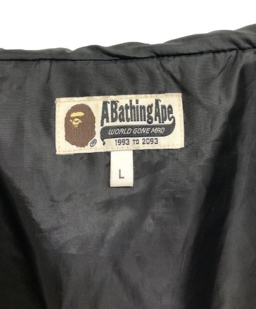 A BATHING APE（ア ベイシング エイプ）A BATHING APE (ア ベイシング エイプ) Snowboard Jacket ブラック サイズ:Lの古着・服飾アイテム