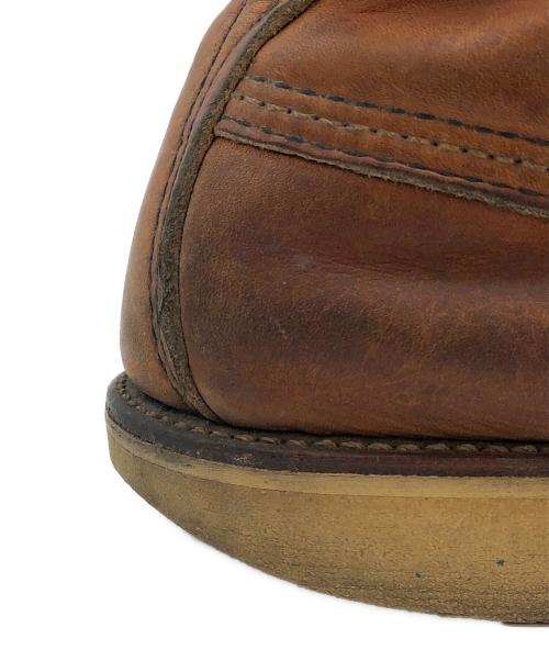 RED WING（レッドウィング）RED WING (レッドウィング) 10ホールモックトゥブーツ ブラウン サイズ:9 1/2の古着・服飾アイテム