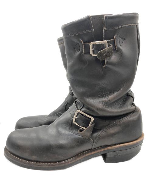 CHIPPEWA（チペワ）CHIPPEWA (チペワ) エンジニアブーツ ブラック サイズ:9　1/2の古着・服飾アイテム