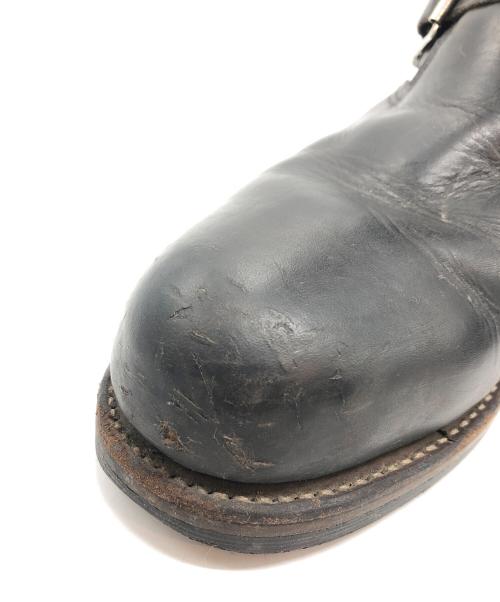 CHIPPEWA（チペワ）CHIPPEWA (チペワ) エンジニアブーツ ブラック サイズ:9　1/2の古着・服飾アイテム