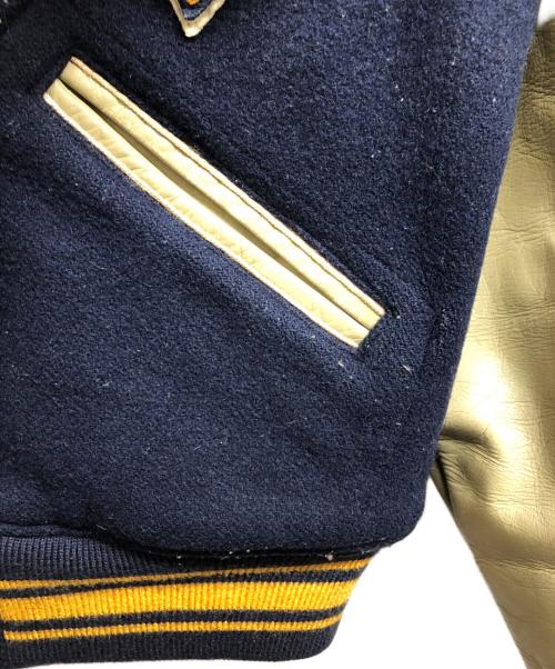 STYLE EYES（スタイルアイズ）STYLE EYES (スタイルアイズ) スタジャン ネイビー サイズ:38の古着・服飾アイテム