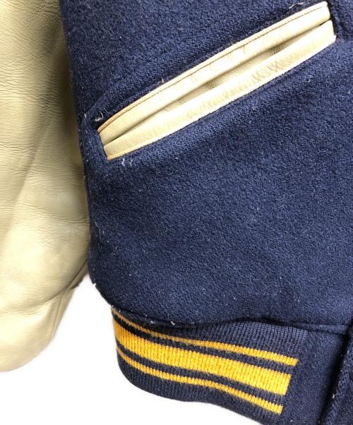 STYLE EYES（スタイルアイズ）STYLE EYES (スタイルアイズ) スタジャン ネイビー サイズ:38の古着・服飾アイテム