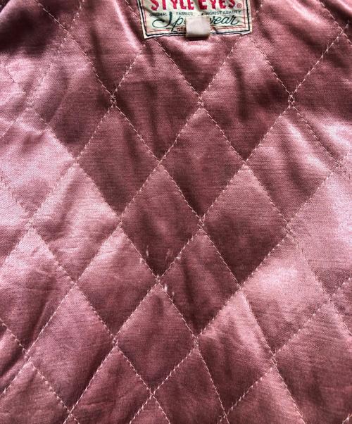 STYLE EYES（スタイルアイズ）STYLE EYES (スタイルアイズ) スタジャン ネイビー サイズ:38の古着・服飾アイテム