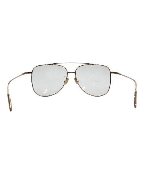 AMBUSH（アンブッシュ）AMBUSH (アンブッシュ) ダブルブリッジフレームサングラス ゴールドの古着・服飾アイテム