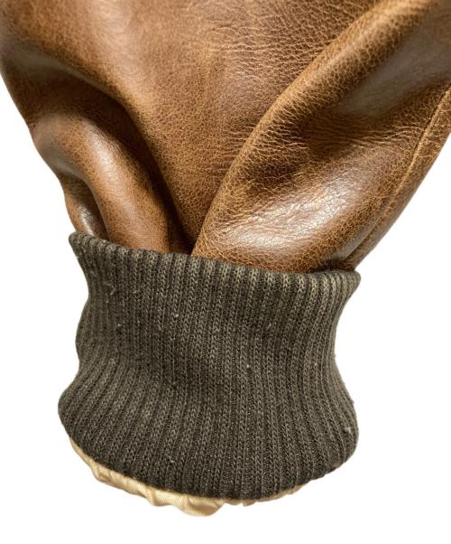 AVIREX（アヴィレックス）AVIREX (アヴィレックス) A-2フライトジャケット ブラウン サイズ:Sの古着・服飾アイテム