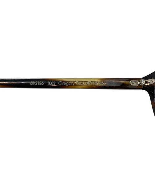 OLIVER PEOPLES（オリバーピープルズ）OLIVER PEOPLES (オリバーピープルズ) Gregory Peck 眼鏡フレーム ブラック サイズ:47□23 150の古着・服飾アイテム