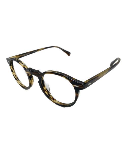 OLIVER PEOPLES（オリバーピープルズ）OLIVER PEOPLES (オリバーピープルズ) Gregory Peck 眼鏡フレーム ブラック サイズ:47□23 150の古着・服飾アイテム