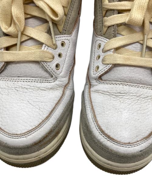 NIKE（ナイキ）NIKE (ナイキ) Air Jordan 3 Retro SP NIKE A Ma Maniere ホワイト サイズ:UK8の古着・服飾アイテム