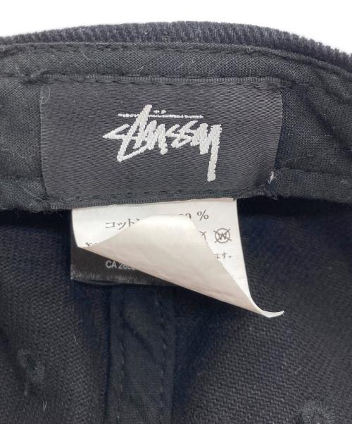 stussy（ステューシー）stussy (ステューシー) キャップ ブラックの古着・服飾アイテム