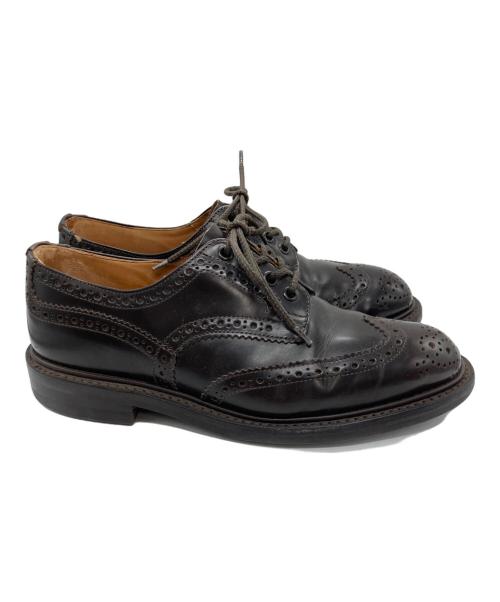 Tricker's（トリッカーズ）Tricker's (トリッカーズ) ウィングチップシューズ ブラウン サイズ:UK7　1/2の古着・服飾アイテム