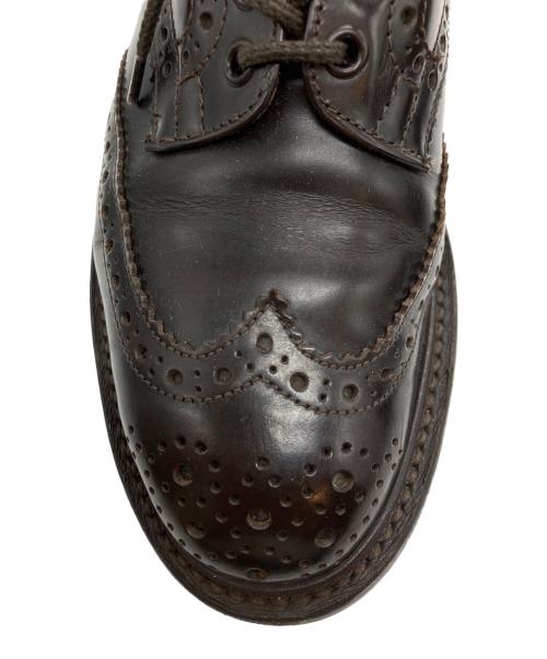 Tricker's（トリッカーズ）Tricker's (トリッカーズ) ウィングチップシューズ ブラウン サイズ:UK7　1/2の古着・服飾アイテム