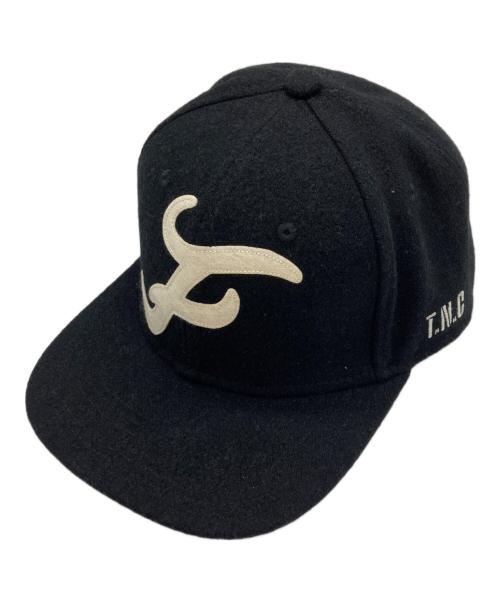 Fake As Flowers（フェイク アス フラワーズ）FAKE AS FLOWERS (フェイク アス フラワーズ) キャップ ブラックの古着・服飾アイテム