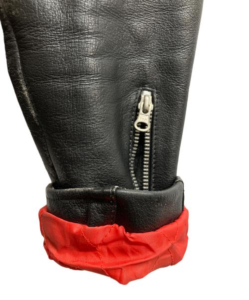 JIMSINN（ジムズイン）JIMSINN (ジムズイン) ライダースジャケット ブラック サイズ:38の古着・服飾アイテム