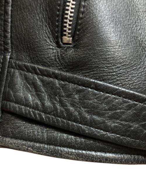 JIMSINN（ジムズイン）JIMSINN (ジムズイン) ライダースジャケット ブラック サイズ:38の古着・服飾アイテム