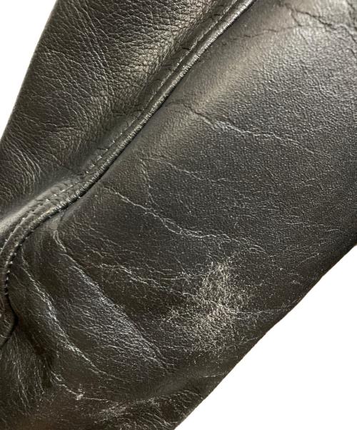 JIMSINN（ジムズイン）JIMSINN (ジムズイン) ライダースジャケット ブラック サイズ:38の古着・服飾アイテム