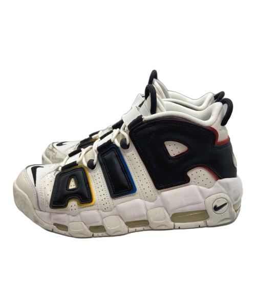 NIKE（ナイキ）NIKE (ナイキ) AIR MORE UPTEMPO '96 SAIL/BLACK-SAIL-TEAM ORANGE サイズ:UK7.5の古着・服飾アイテム