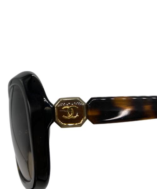 CHANEL（シャネル）CHANEL (シャネル) ココマークサングラス ブラウン サイズ:SIZE 56□18の古着・服飾アイテム