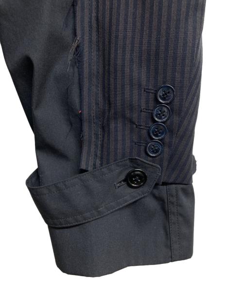 NOT CONVENTIONAL（ノットコンベンショナル）NOT CONVENTIONAL (ノットコンベンショナル) リメイクレイヤードコート ブラック サイズ:Freeの古着・服飾アイテム