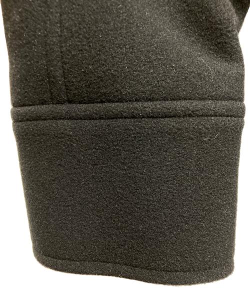 Spick and Span（スピック＆スパン）Spick and Span (スピックアンドスパン) W/Nyモッサステンカラーショートコート ブラック サイズ:34の古着・服飾アイテム