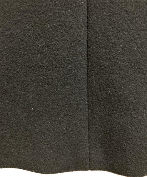 Spick and Span（スピック＆スパン）Spick and Span (スピックアンドスパン) W/Nyモッサステンカラーショートコート ブラック サイズ:34の古着・服飾アイテム