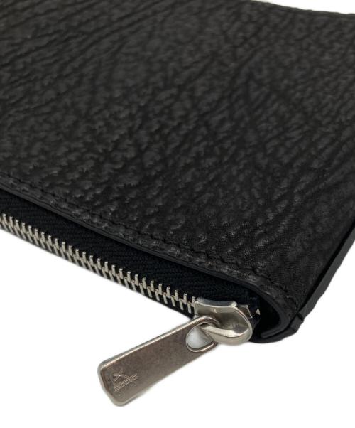 BELLAGO（ベラーゴ）BELLAGO (ベラーゴ) UNITED ARROWS (ユナイテッドアローズ) 【別注】PRATICO/プラティコ シャークスキン ウォレット ブラックの古着・服飾アイテム