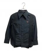 FRED PERRY×RAY BEAMSフレッドペリー×レイ ビームス）の古着「PANELLED SHIRT」｜ブラック