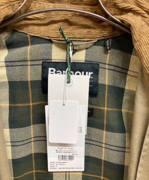 Barbour（バブアー）Barbour (バブアー) 【SPEY / スペイ】ダック コットン ショートレングス ブルゾン ベージュ サイズ:S 未使用品の古着・服飾アイテム
