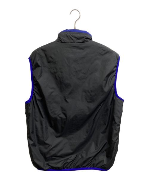 Patagonia（パタゴニア）Patagonia (パタゴニア) パフボールベスト ブラック×ブルー サイズ:Mの古着・服飾アイテム