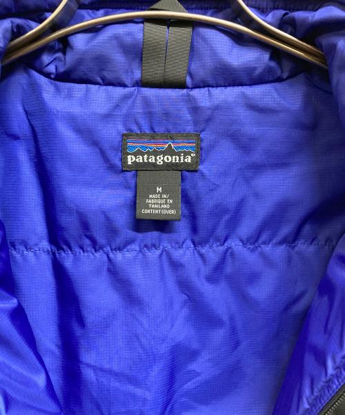 Patagonia（パタゴニア）Patagonia (パタゴニア) パフボールベスト ブラック×ブルー サイズ:Mの古着・服飾アイテム