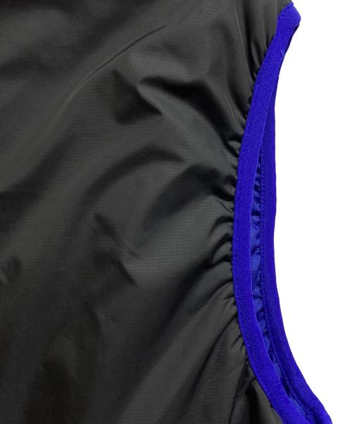 Patagonia（パタゴニア）Patagonia (パタゴニア) パフボールベスト ブラック×ブルー サイズ:Mの古着・服飾アイテム