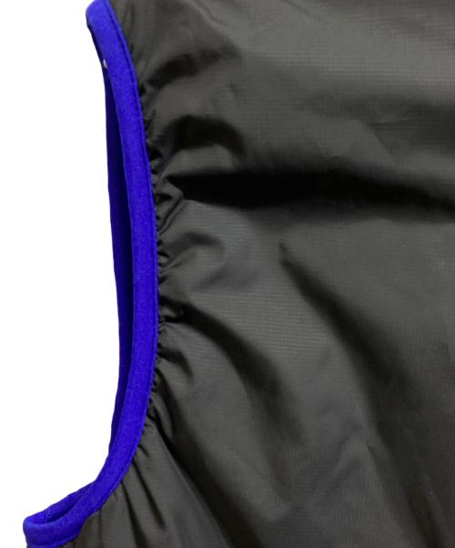Patagonia（パタゴニア）Patagonia (パタゴニア) パフボールベスト ブラック×ブルー サイズ:Mの古着・服飾アイテム